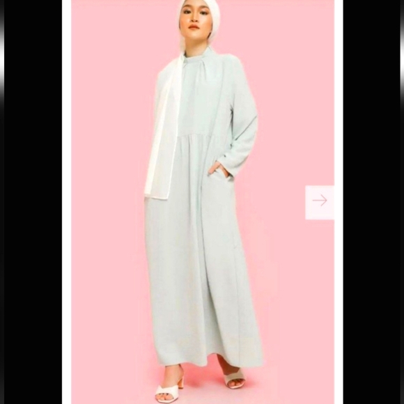 Bow loose dress or abaya size Large - Picture 1 of 11